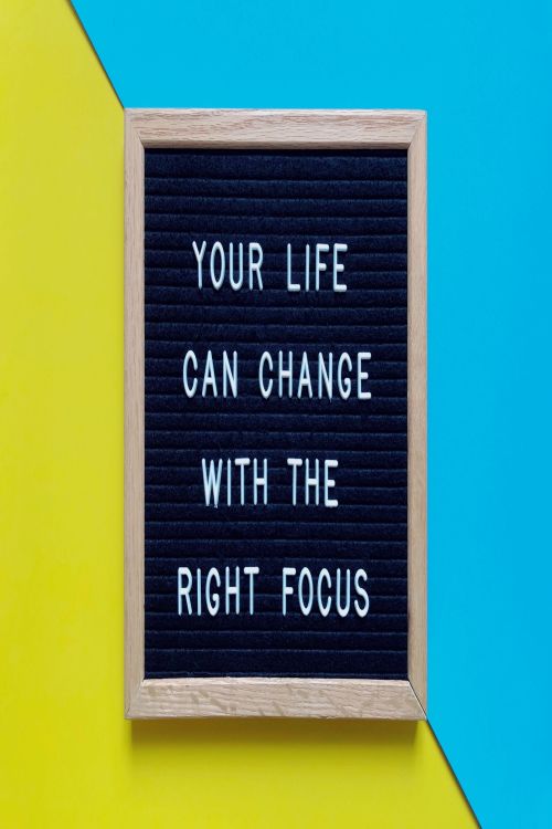 your life can change through stages of change with focus
